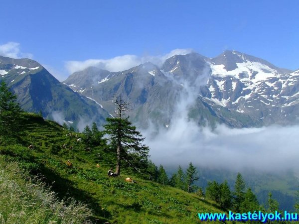 Großglockner Hochalpen Srtaße, Ausztria, Salzburg tartomány