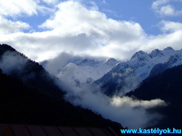 Kilátás a balkonról Oberreiter Panzió (Kedvenc szálláshelyünk) (Salzburg tartomány)