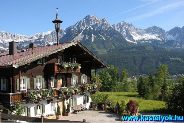 A "Doktor 2.sorozat helyszíne, Kufsteinhez közel Ausztria, Tirol tartpmány