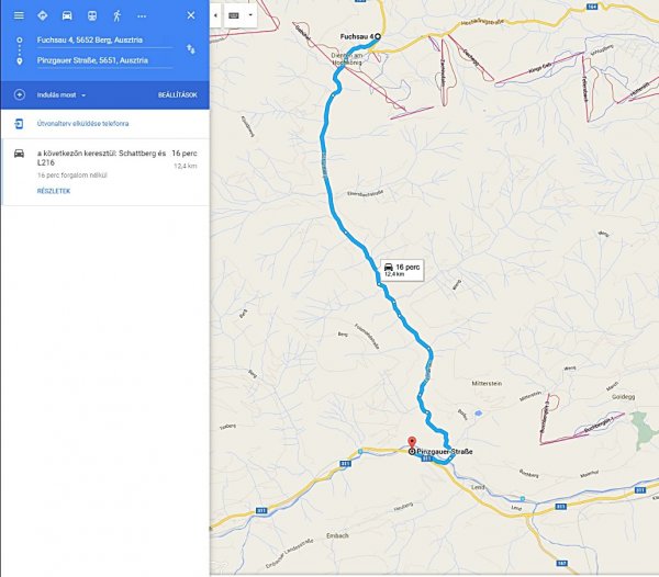 Dienten Landes Straße